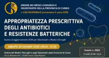 CORSO APPROPRIATEZZA PRESCRITTIVA DEGLI ANTIBIOTICI E RESISTENZE BATTERICHE